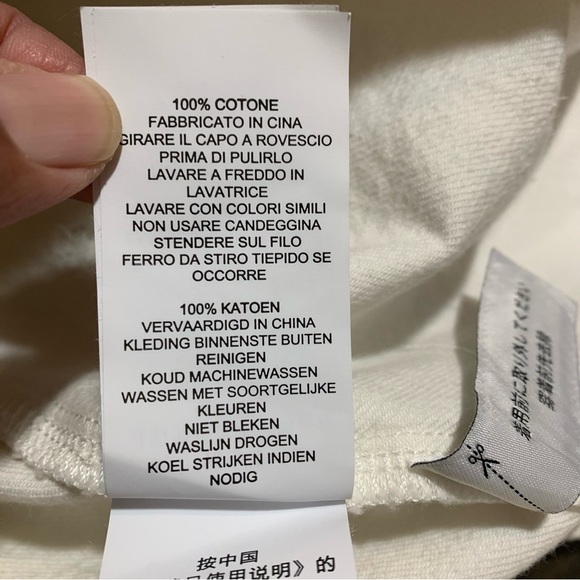 COACH White Denim Shirt Dress With Gold Buttons 100% Cotton Size Small - Picture 10 of 13